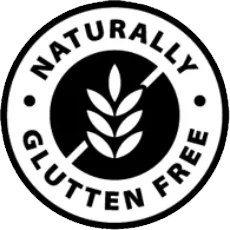 AlkaBurn gluten-free capsules badge