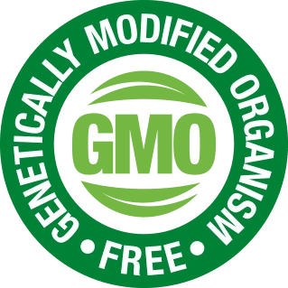 AlkaBurn non-GMO badge